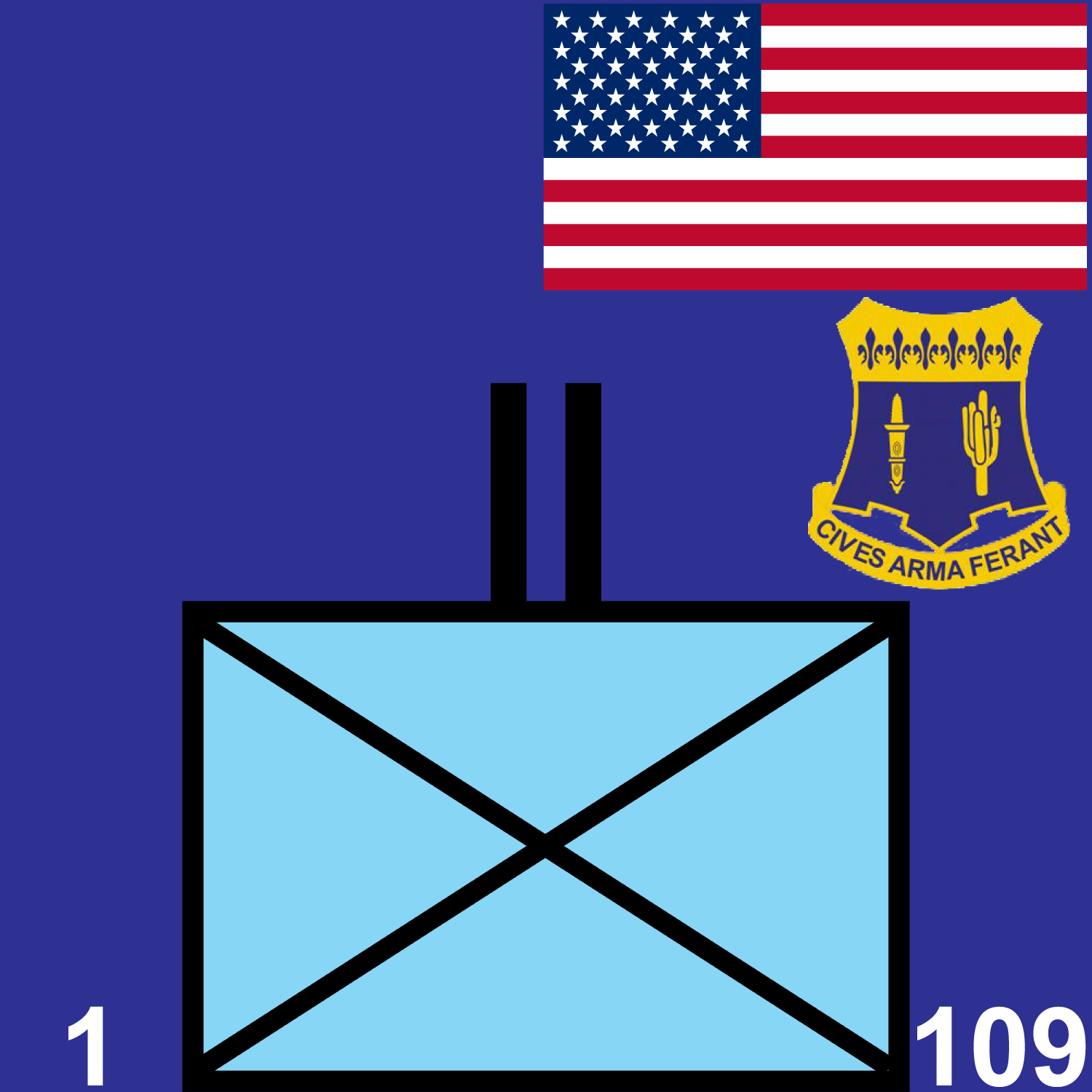 1st Battalion, 109th Infantry Regiment icon